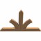 Ekena Millwork Richland Timber Gable Bracket, Western Red Cedar, 36"W x 24"H x 1 1/2"D x 3 1/2"F, 16/12 Pitch GBW036X24X0204RIC00SWR - alternate 5